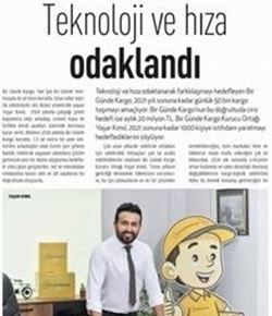 Kobi Girişimi - Bir Günde Kargo