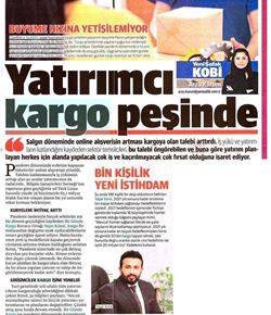 Yeni Şafak Gazetesi - Yatırımcı Kargo Peşinde